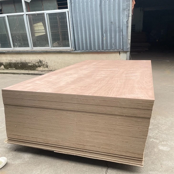 Okoume Veneer Faced Commercial Plywood For Furniture